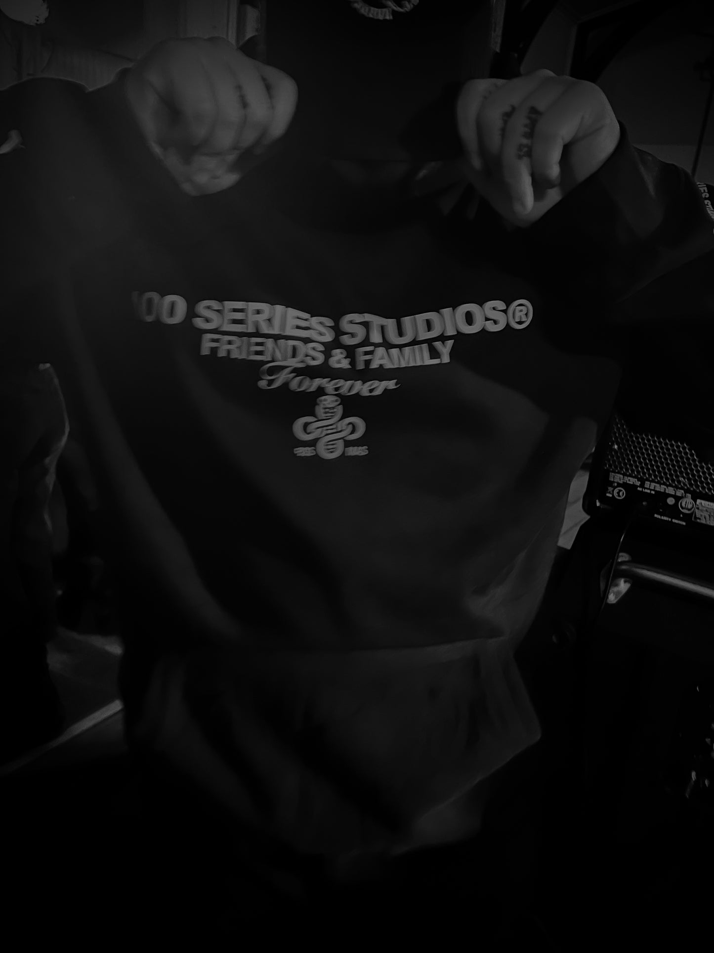 Core (Oversized Hoodie) BLACK