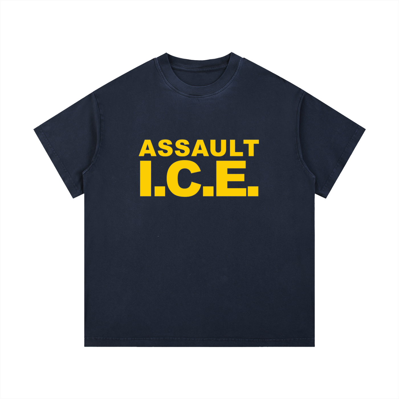 100 SERIES X SUPPORT CRIME - ASSAULT I.C.E. (NAVY SHIRT)