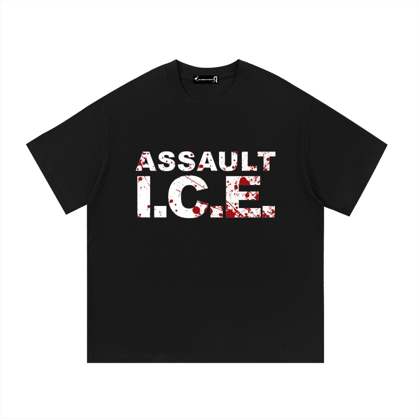 100 SERIES STUDIOS X SUPPORT CRIME (ASSAULT I.C.E.) SHIRT - OG SUPPORT CRIME COLORWAY